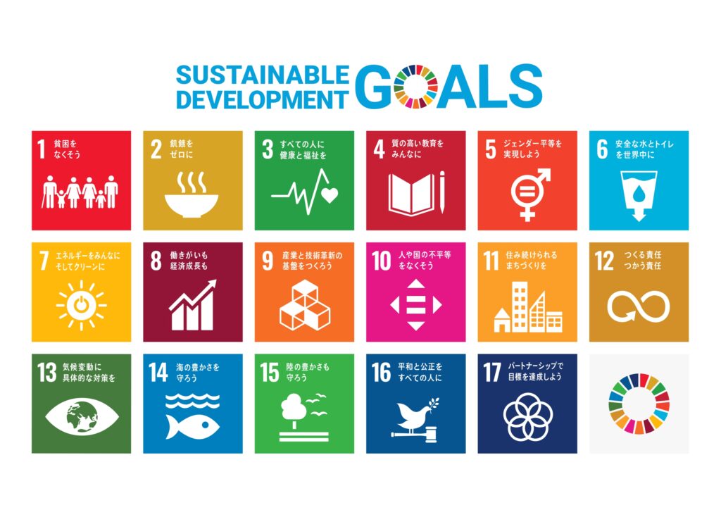 SDGs17の目標のアイコン