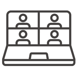 テレワークのイラスト