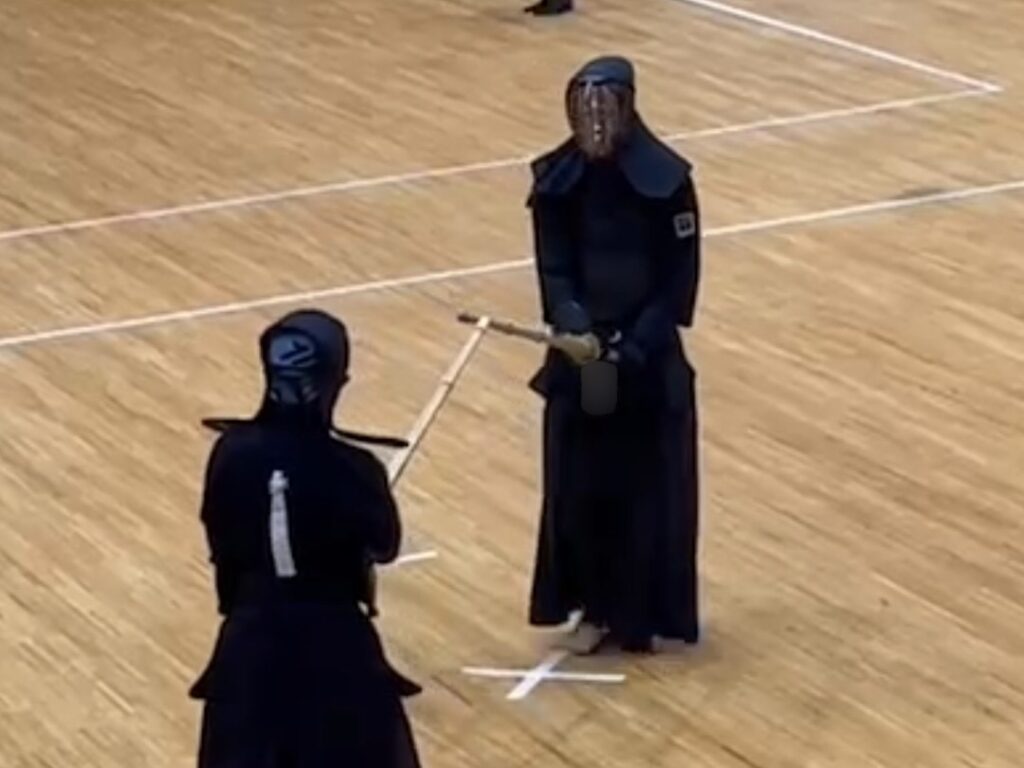 剣道の試合の様子